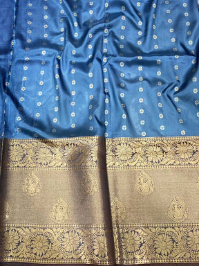 Tradition Floral Fantasy Banarasi Silk Saree