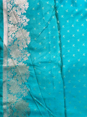 Exclusive Ombre Weaving Mashru Silk Saree