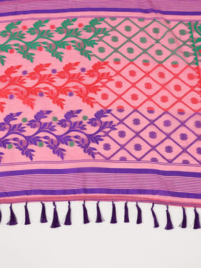 Dhakai Jamdani Light Weight Cotton Silk Saree