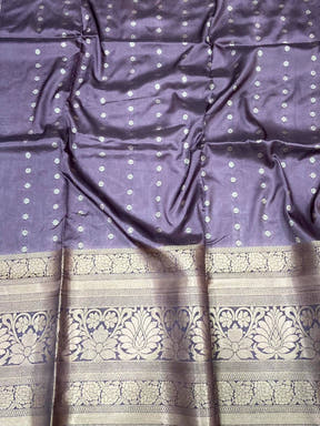 Exquisite Banarasi Floral Print Saree