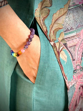 Mughal Overlap V Neck Kurti