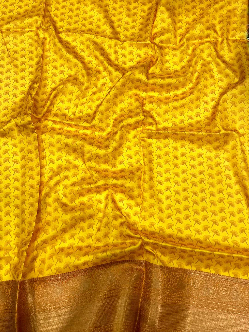 Radinat Banarasi Silk Kalamkari Pattern Saree