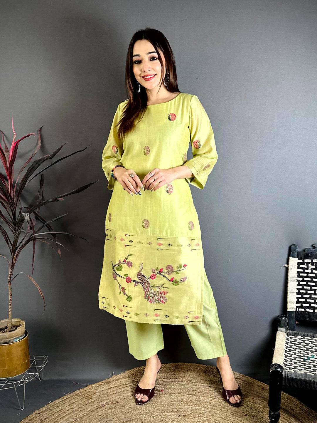 Pista Radiance Floral Suit Set