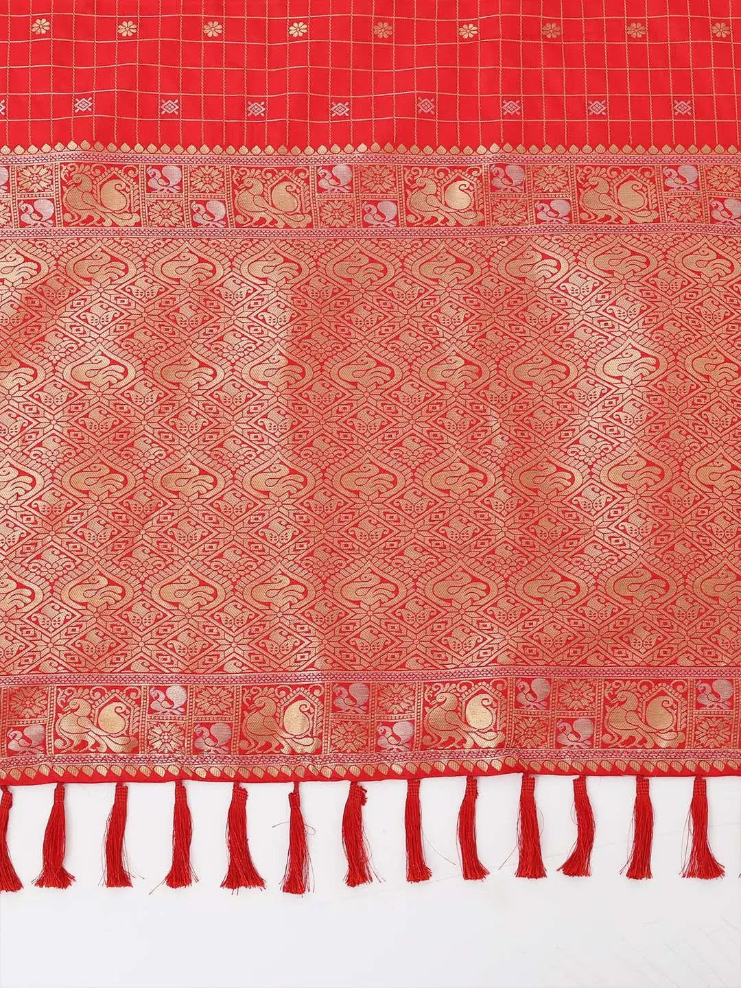  Soft Silk Woven Zari design Kanchi Banarasi Saree 