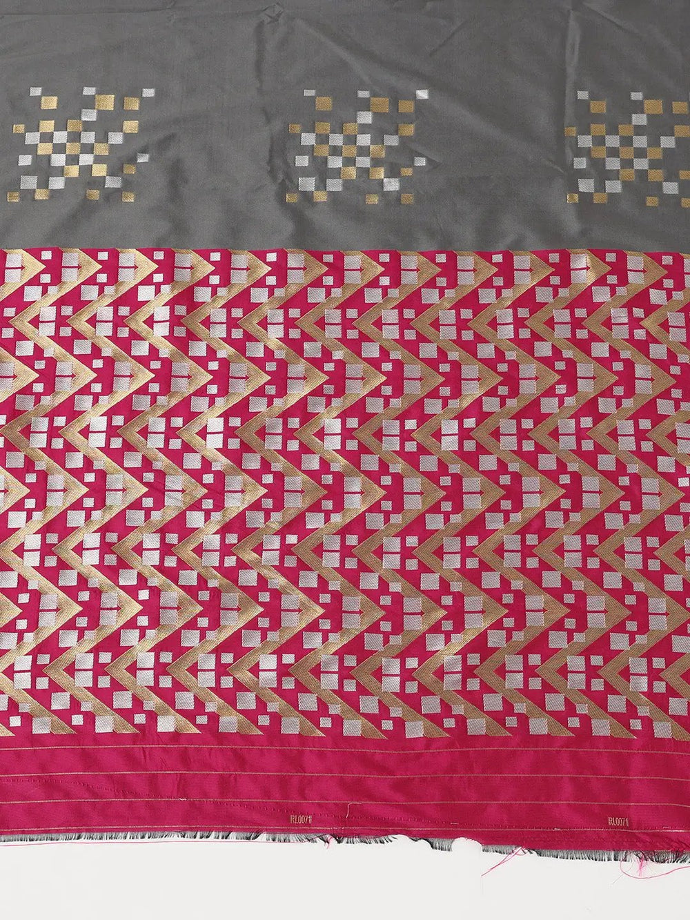 Pure Banarasi Katan Silk Kanchi Zari Weaving Saree