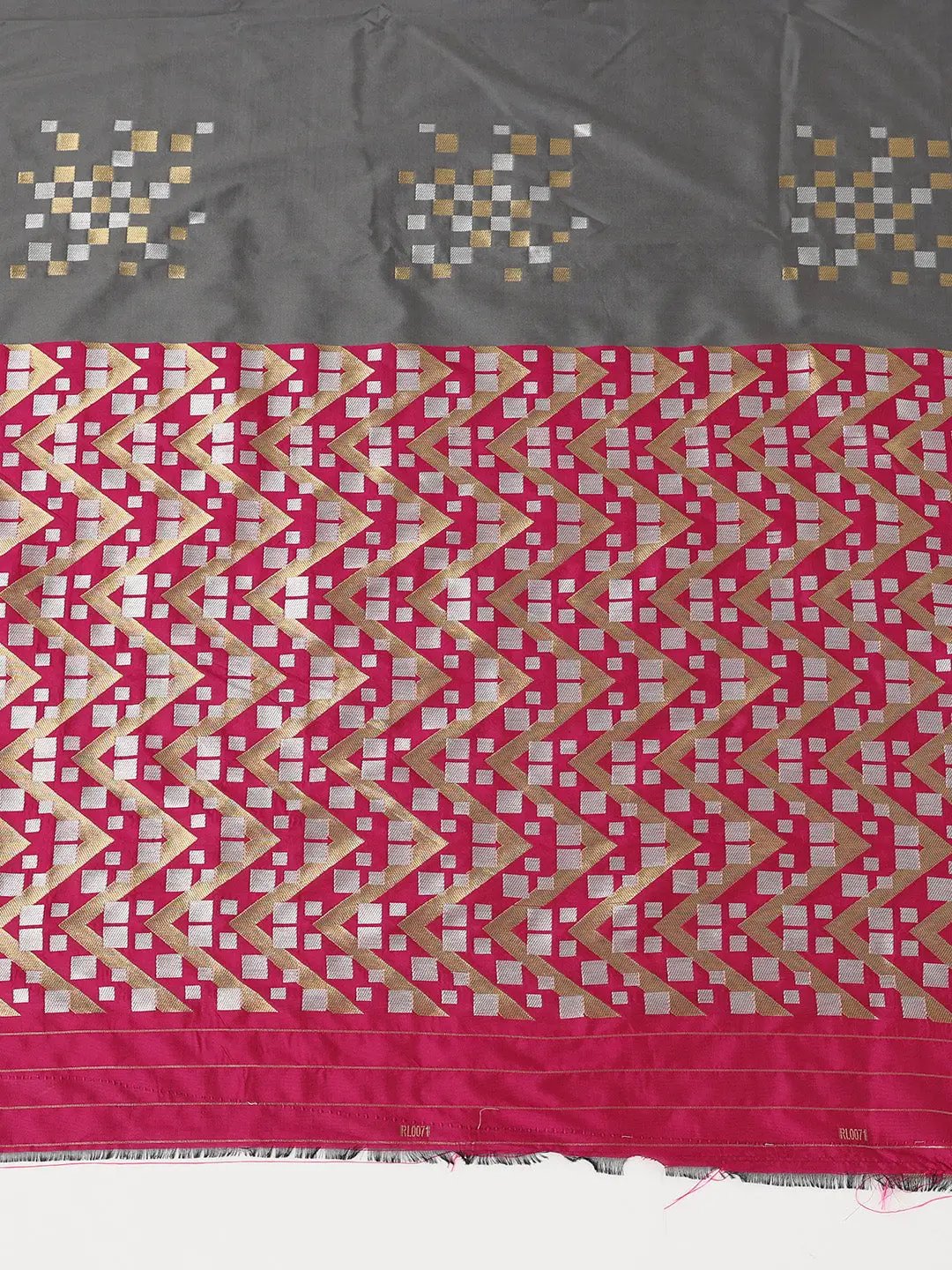  Pure Banarasi Katan Silk Kanchi Zari Weaving Saree