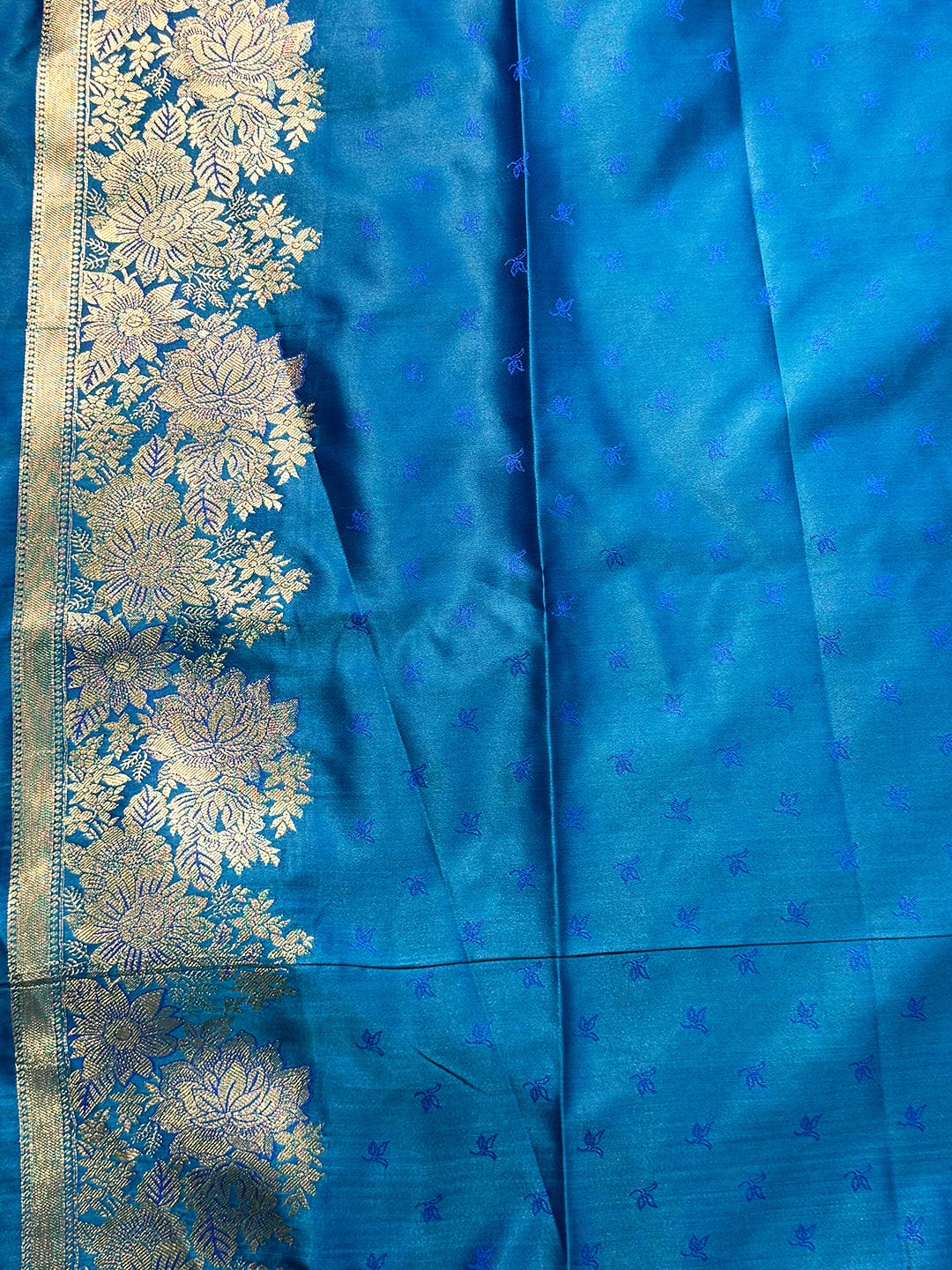 Radiant Ombre Weaving Mashru Silk Saree