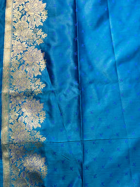 Radiant Ombre Weaving Mashru Silk Saree