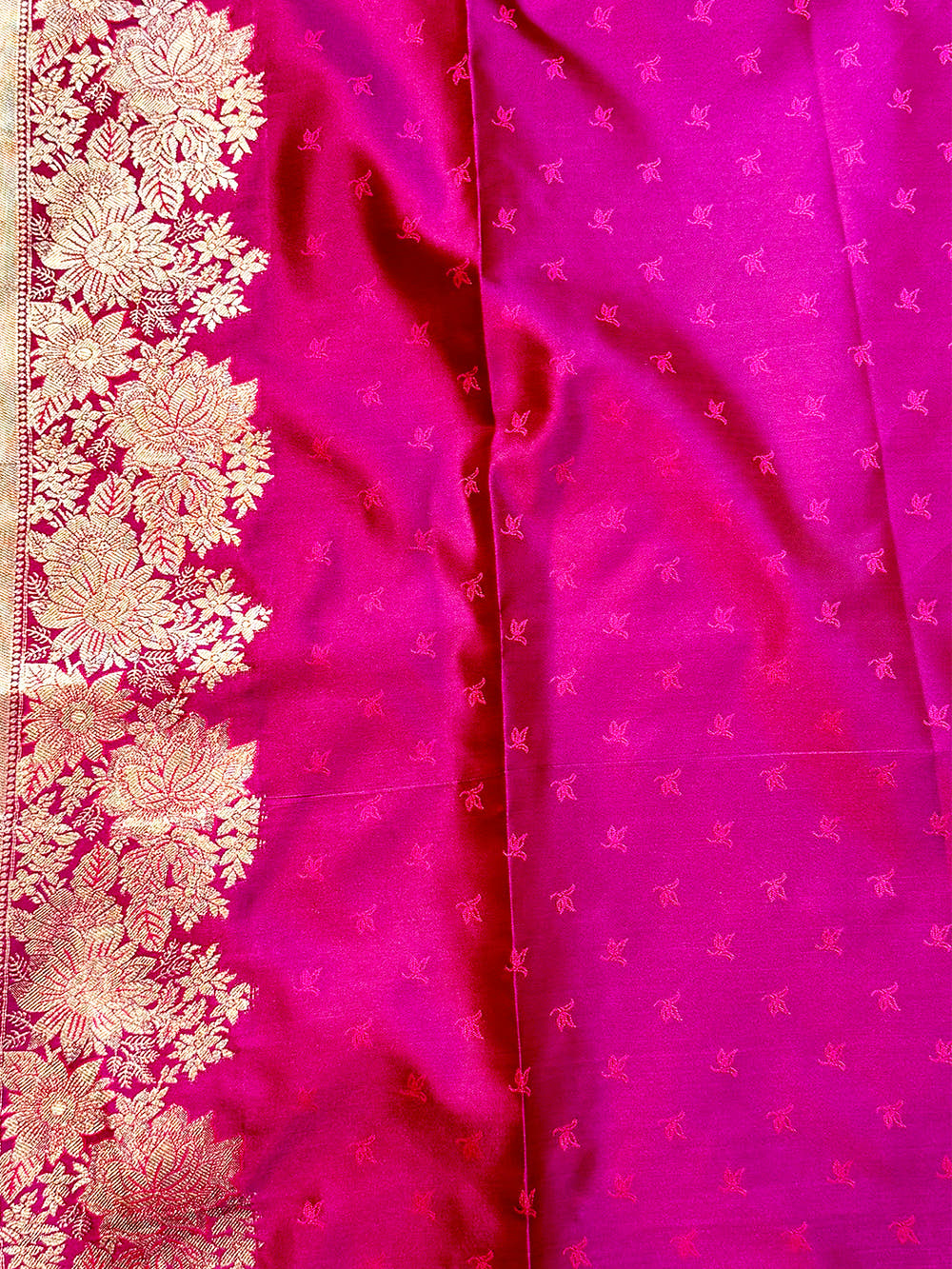 Heritage Ombre Weaving Mashru Silk Saree