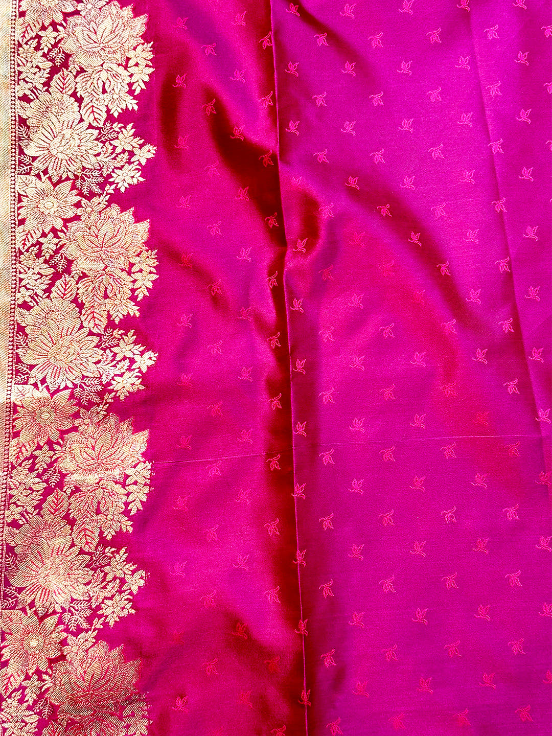 Heritage Ombre Weaving Mashru Silk Saree