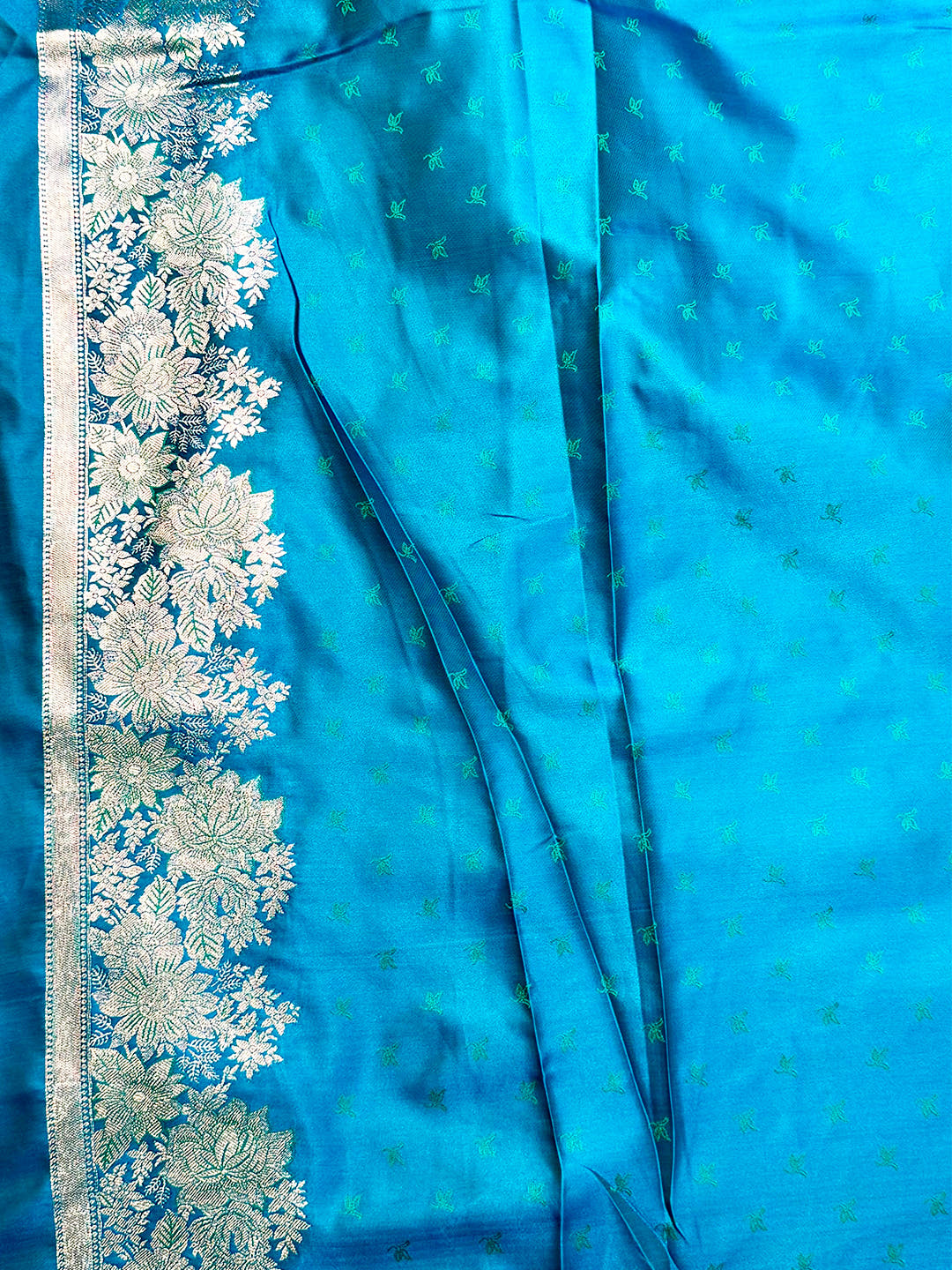 Stylish Ombre Weaving Mashru Silk Saree