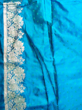 Stylish Ombre Weaving Mashru Silk Saree