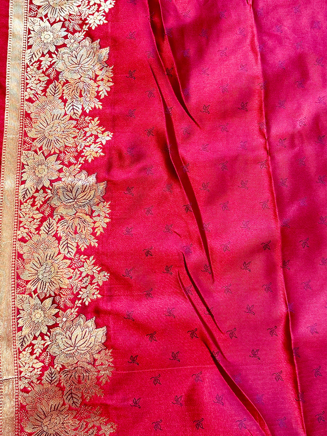 Radiance Ombre Weaving Mashru Silk Saree