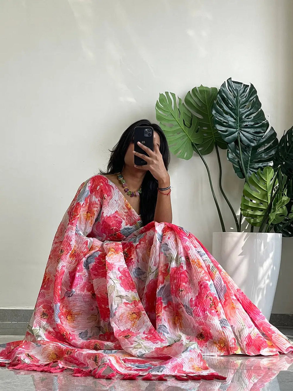 Bollywood Multy Colored Print Elevate Style Saree 