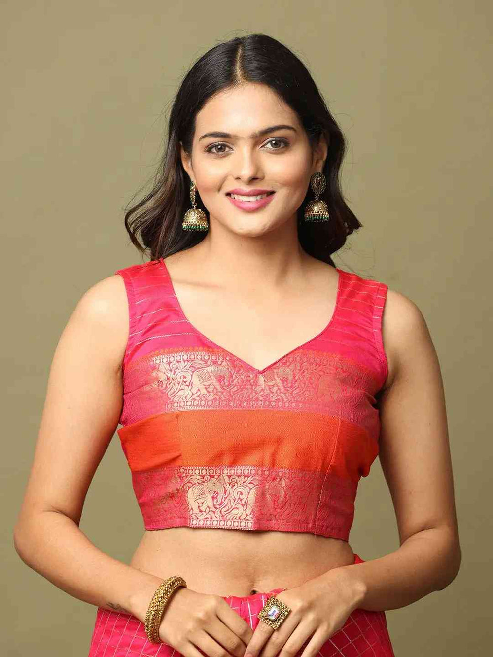 Elegant Soft Silk Zari Kanchi Banarasi Saree