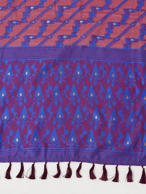  Dhakai Jamdani Cotton Silk Saree