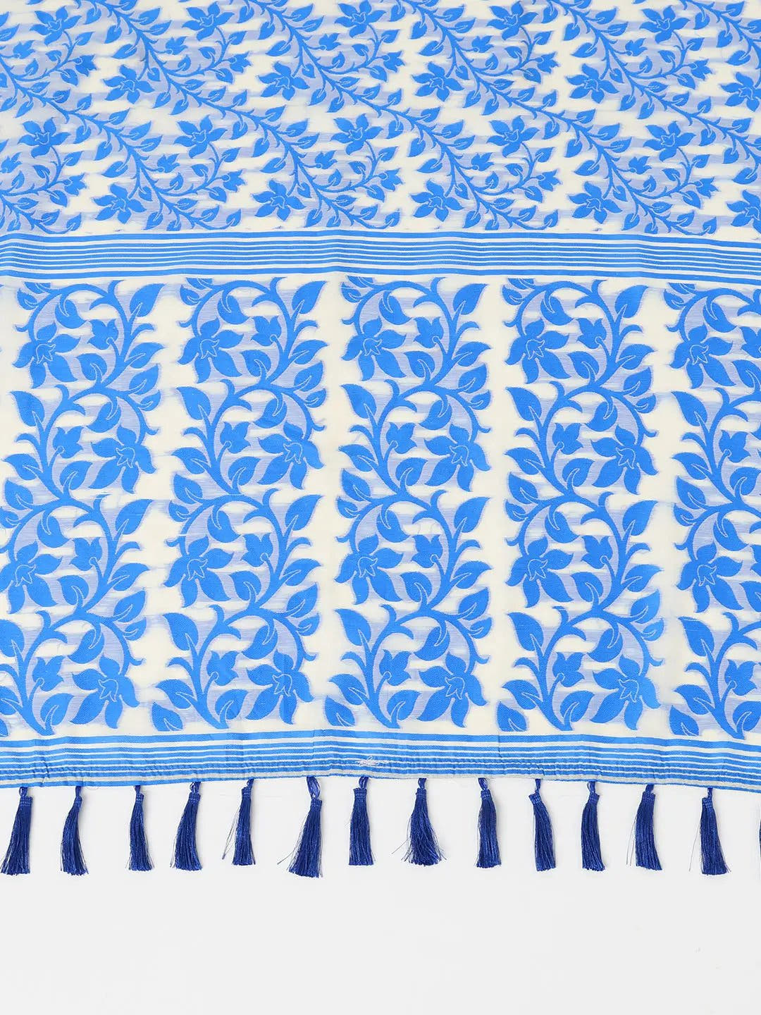  Dhakai Jamdani Cotton Silk Saree