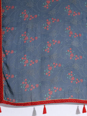 Soft Georgette Designer Saree Multi Colored Party Wear