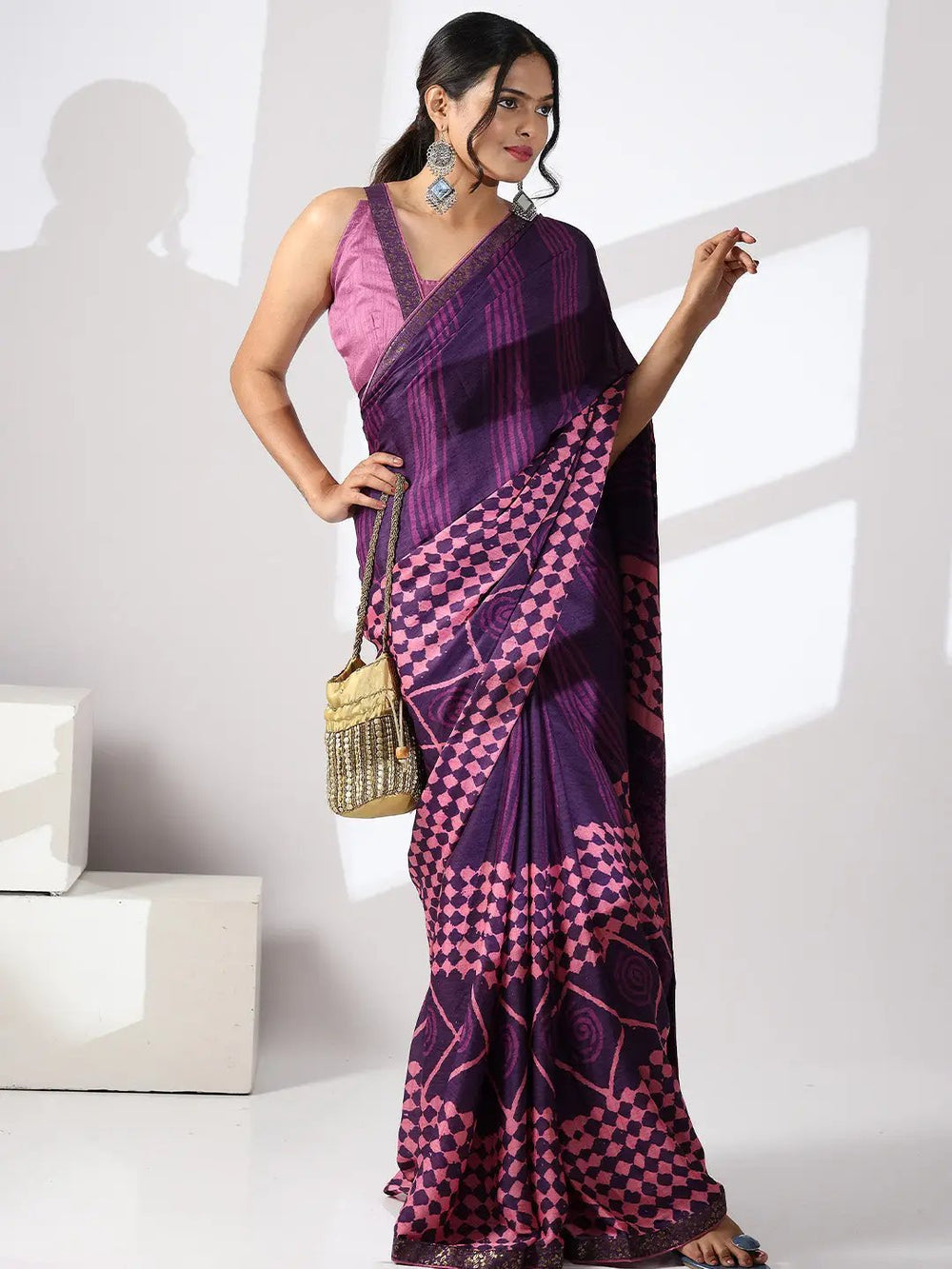 Soft Georgette Multi Colored Saree