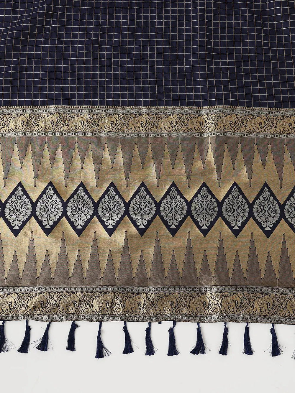 Elegant Soft Silk Zari Kanchi Banarasi Saree