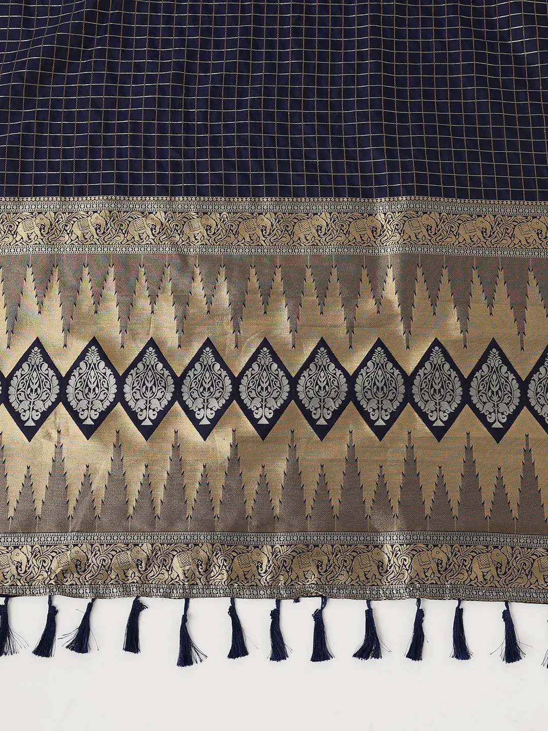 Elegant Soft Silk Zari Kanchi Banarasi Saree
