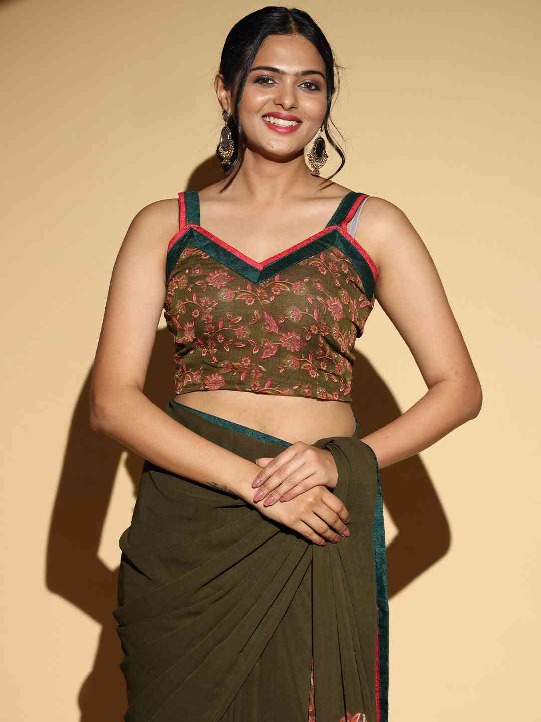  Soft Georgette Multi Colored Saree
