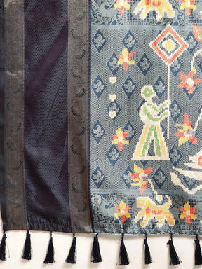 Ganga Jamuna Pattu Border Banarasi Soft Silk Saree