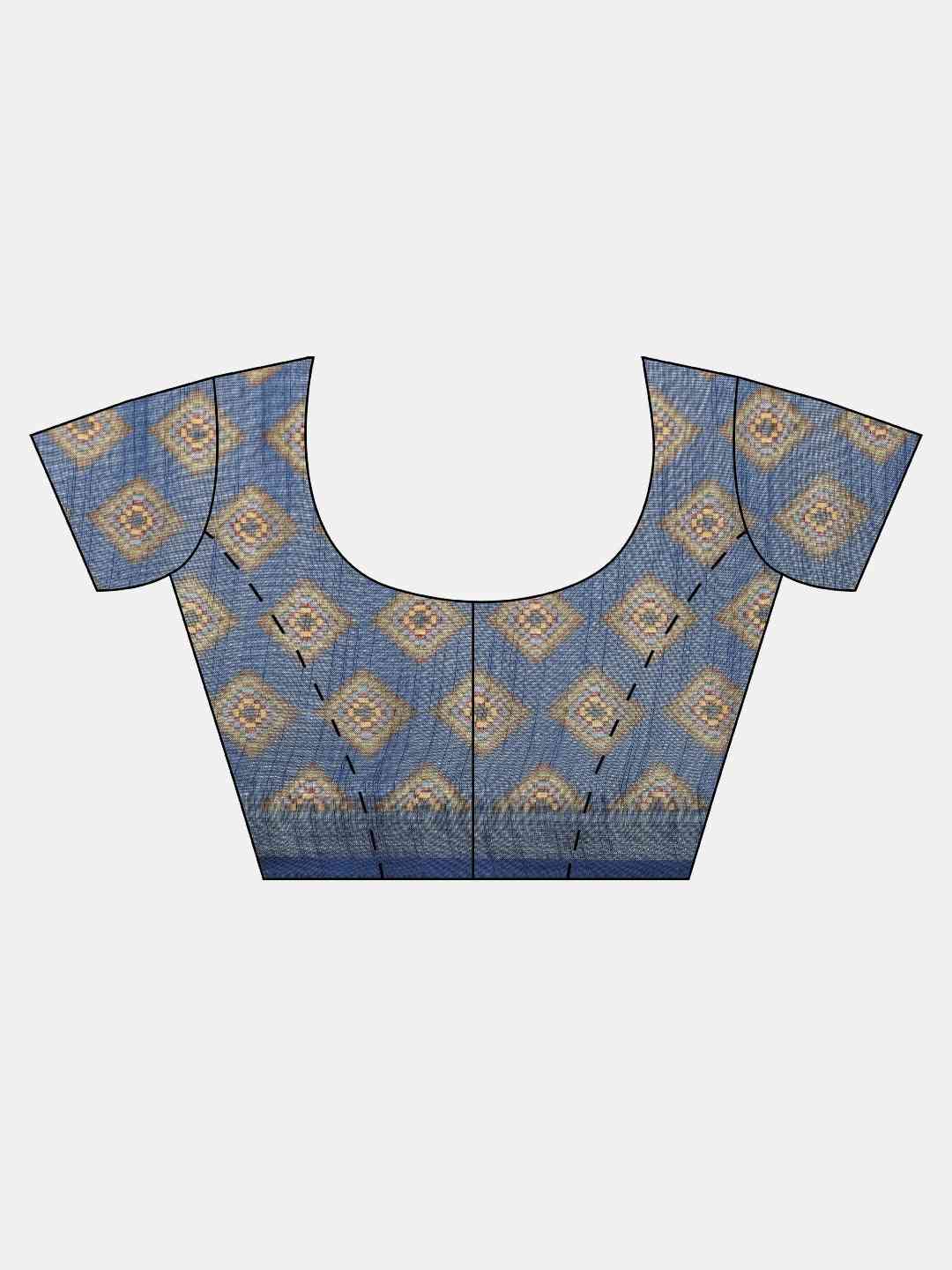 Beautiful Pista Colour Soft Linen Digital Print Saree
