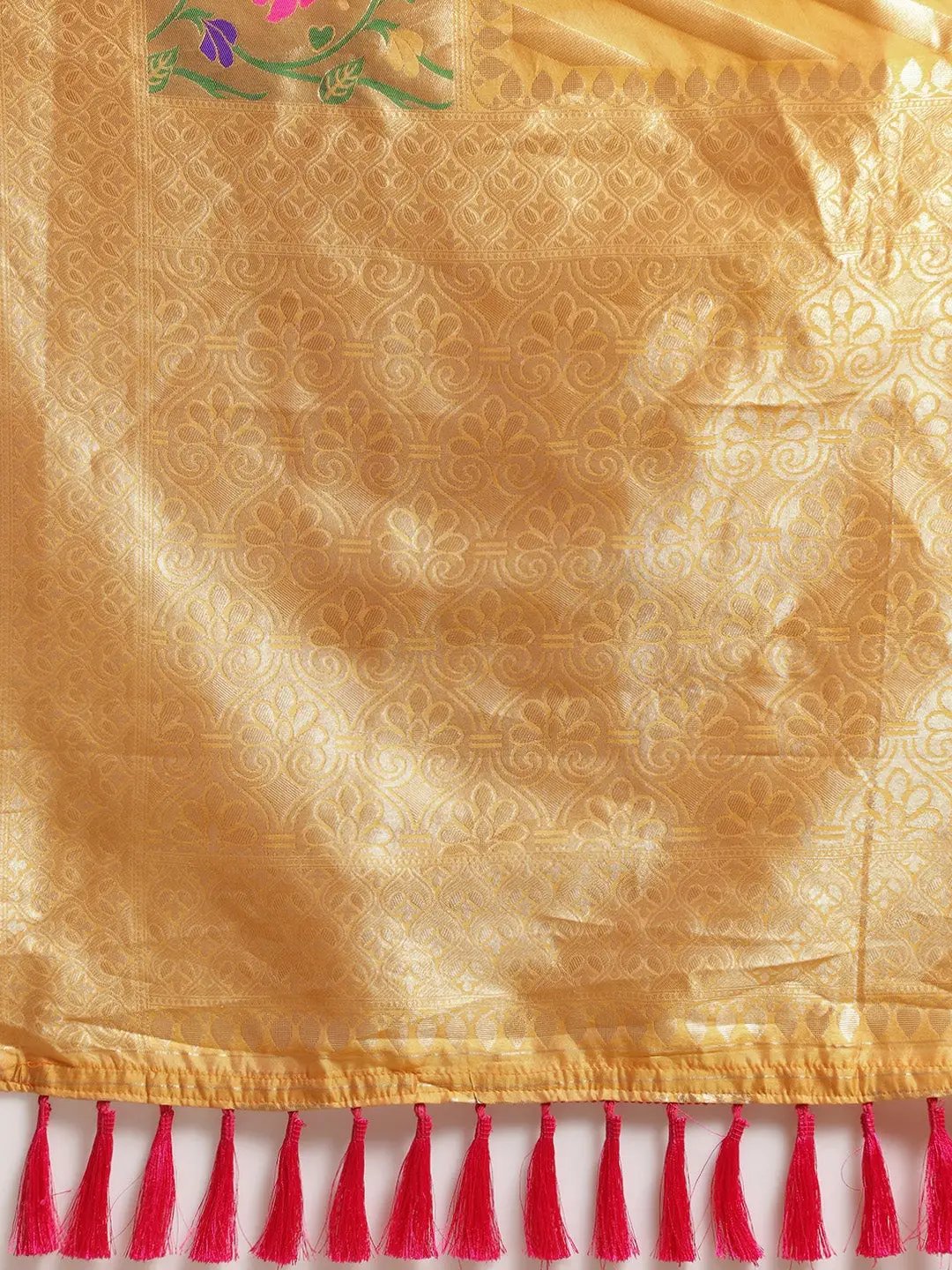 Shop Banarasi Geometric Design Katan Silk Saree | Vastranand