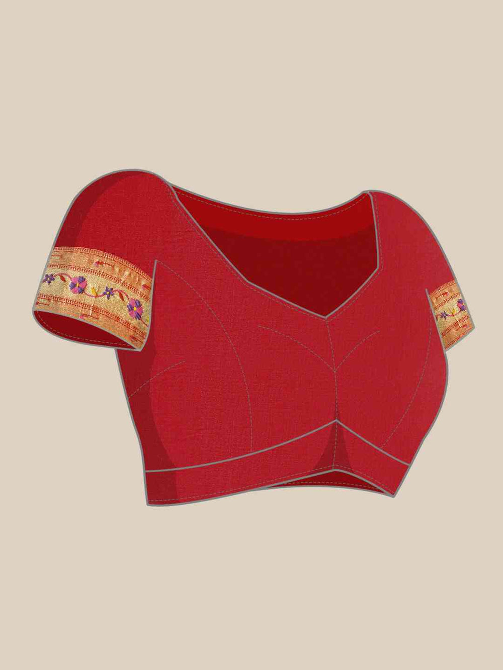 Exquisite Yevla Paithani Minakari Work Silk Saree