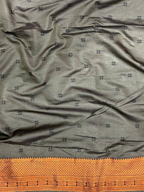 Lavender Soft Banarasi Katan Silk Saree