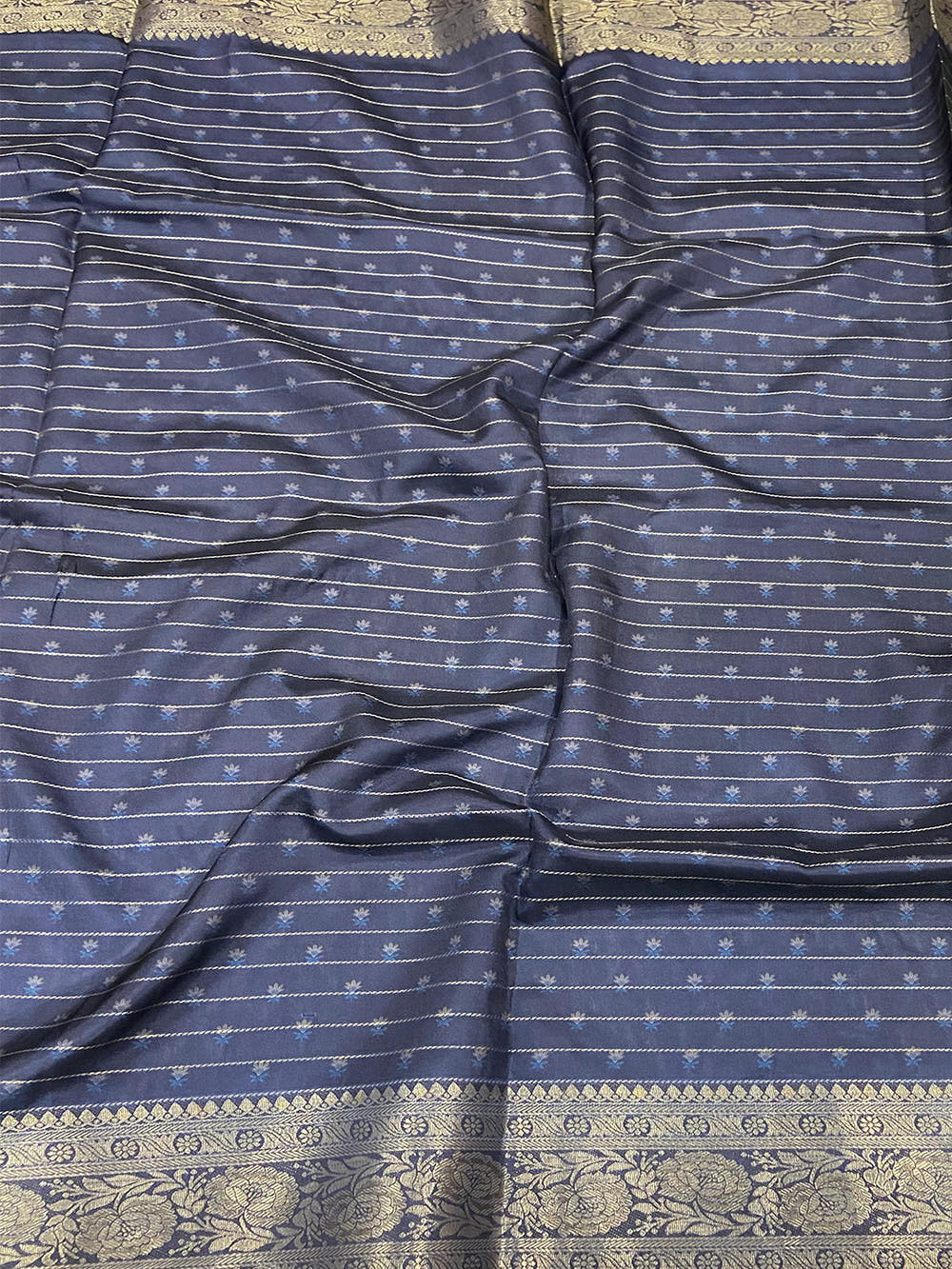 Olive Chex Radiance Banarasi Silk Saree
