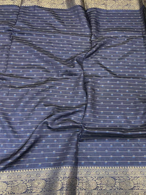 Olive Chex Radiance Banarasi Silk Saree