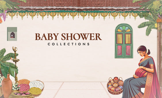 Sarees for Baby Shower