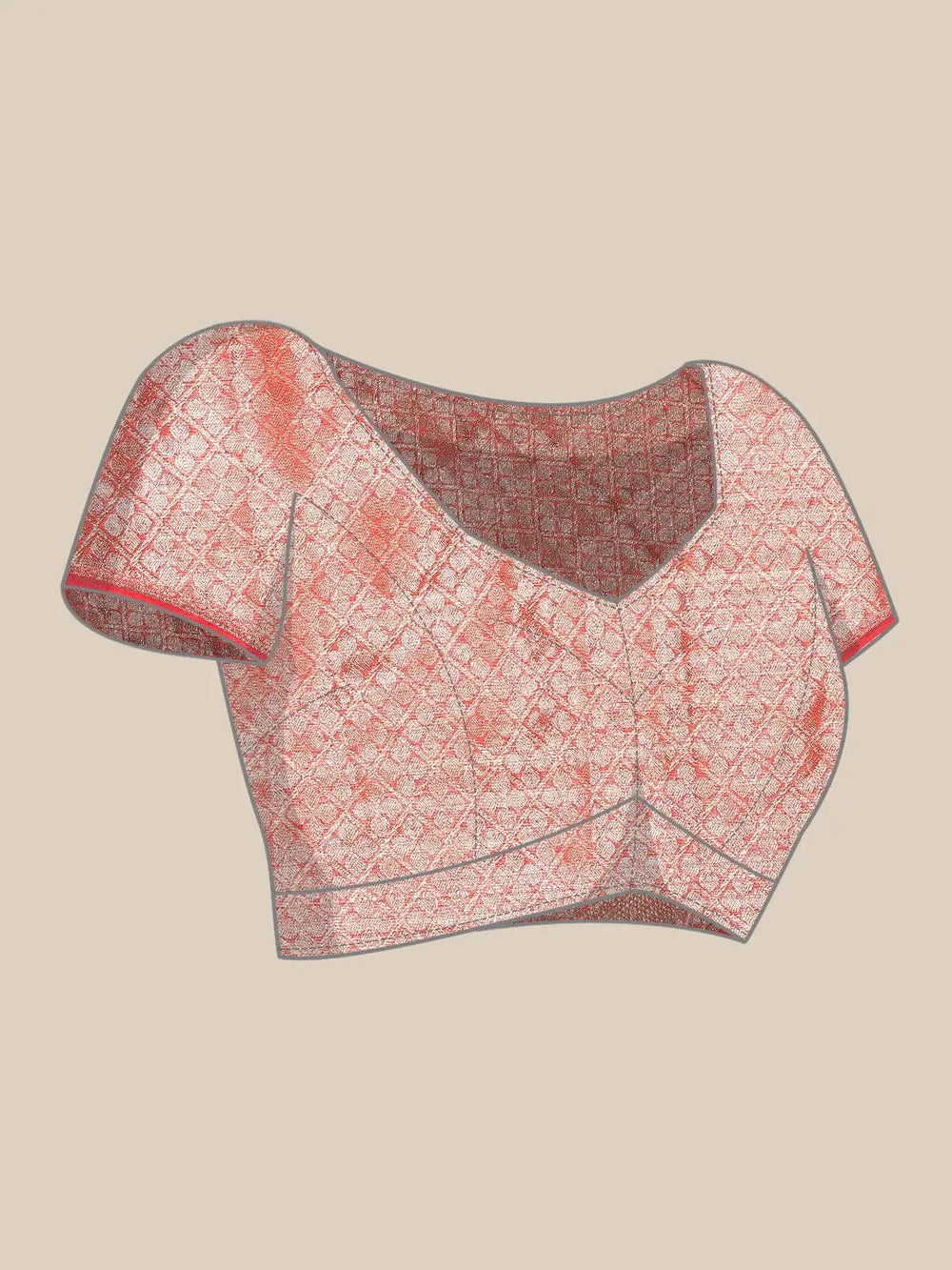 Banarasi Katan Tissue Silk Lehriya Desine Festive Wear Saree