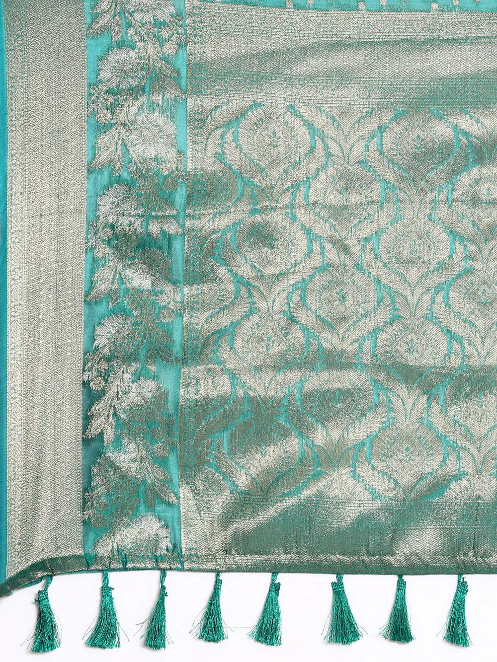  Banarasi Katan Silk Butti Design Saree 