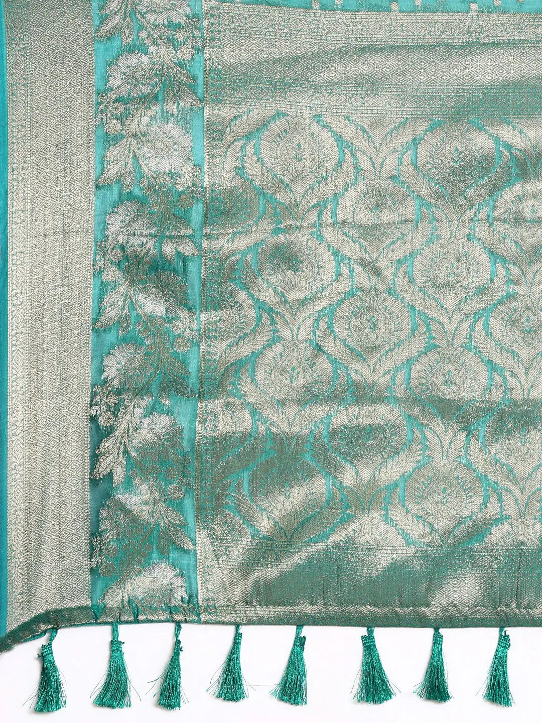  Banarasi Katan Silk Butti Design Saree 