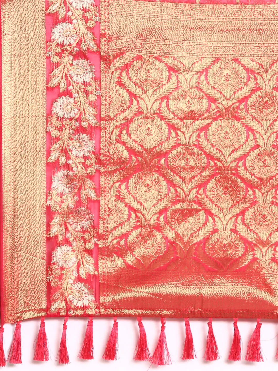  Banarasi Katan Silk Butti Design Saree 