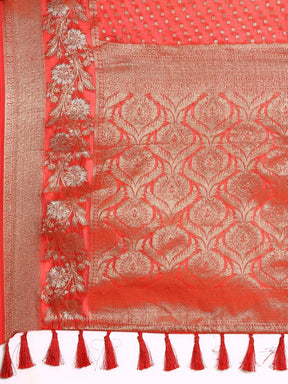  Banarasi Katan Silk Butti Design Saree 