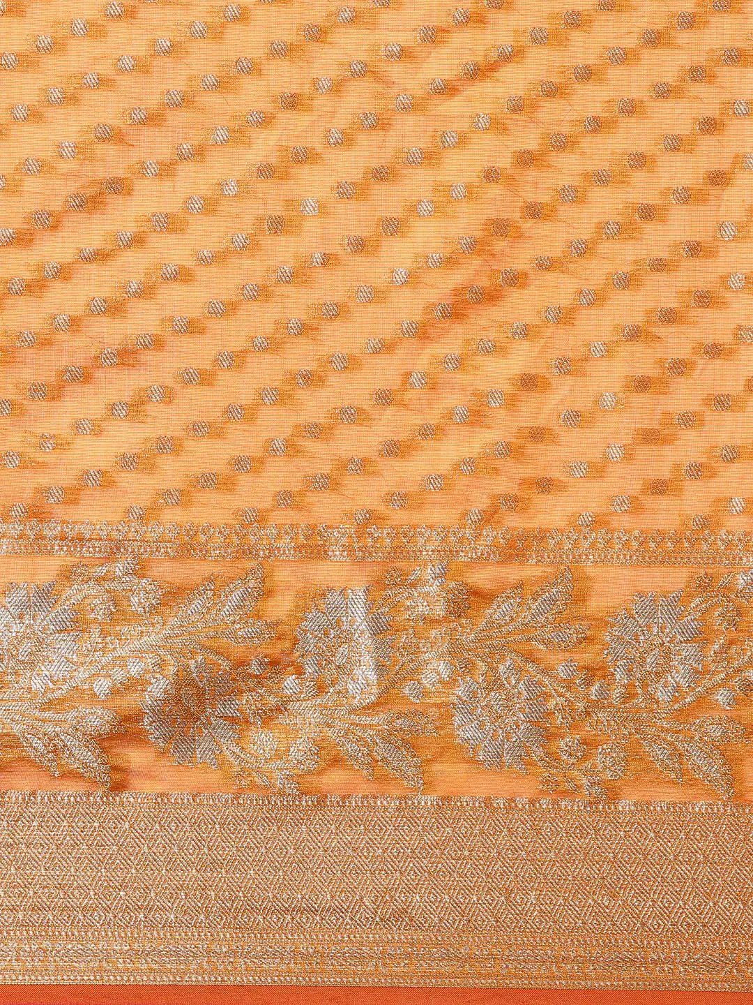  Banarasi Katan Silk Butti Design Saree 
