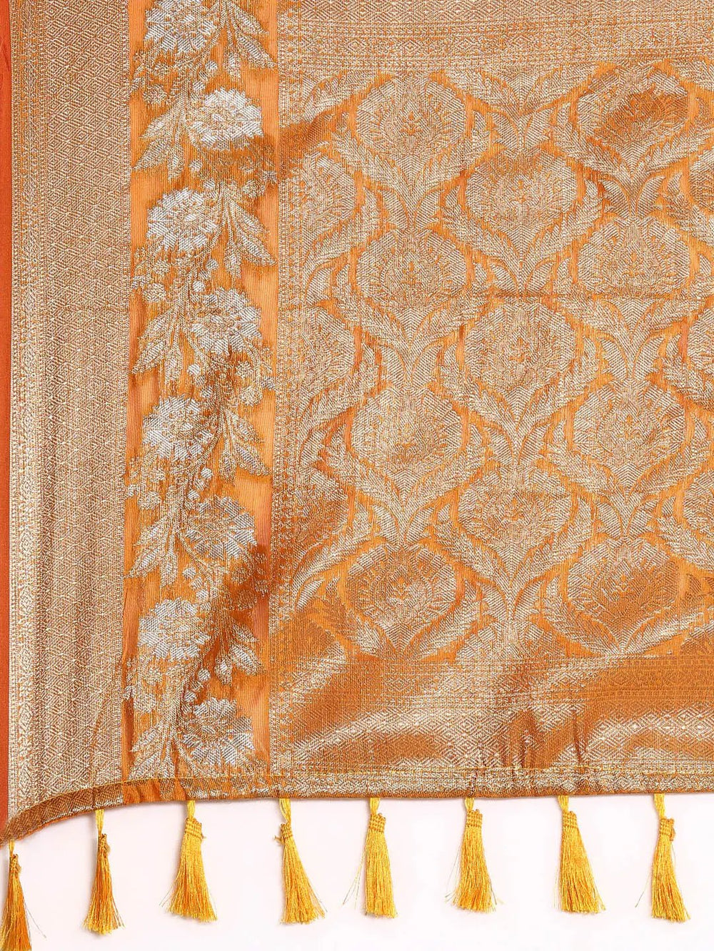  Banarasi Katan Silk Butti Design Saree 