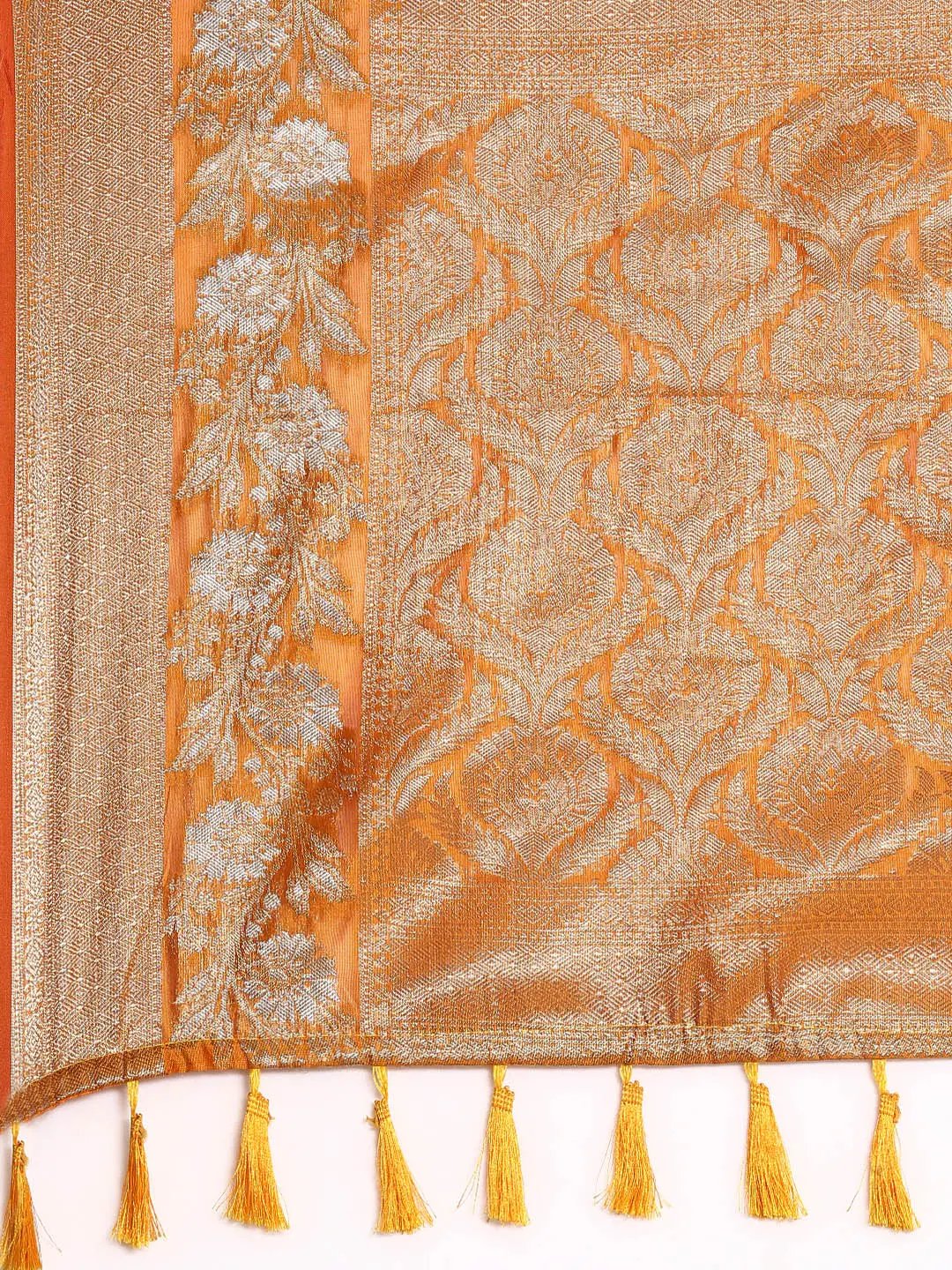  Banarasi Katan Silk Butti Design Saree 