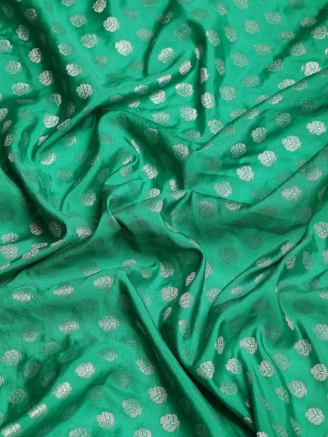  Banarasi Katan Silk Butti Design Saree 