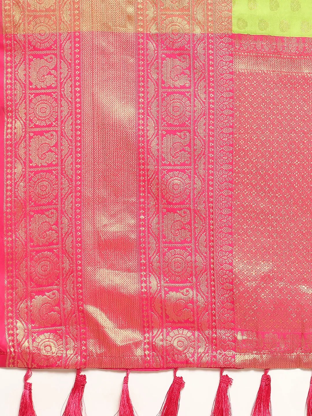  Banarasi Katan Silk Butti Design Saree 