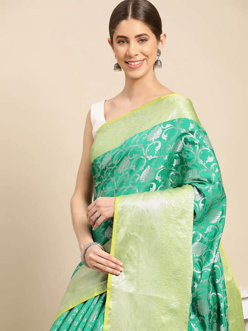 Banarasi Katan Silk Design Festive Wear Saree