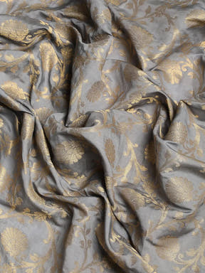 Banarasi Katan Silk Flower Design Saree