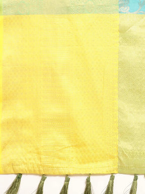 Banarasi Katan Silk Flower Design Saree