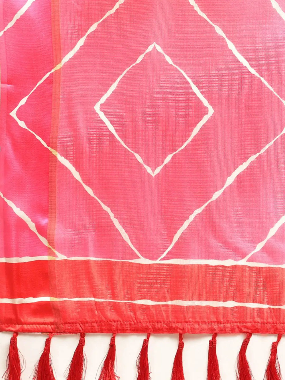 Soft Satin Kota Doriya Batik Print Saree