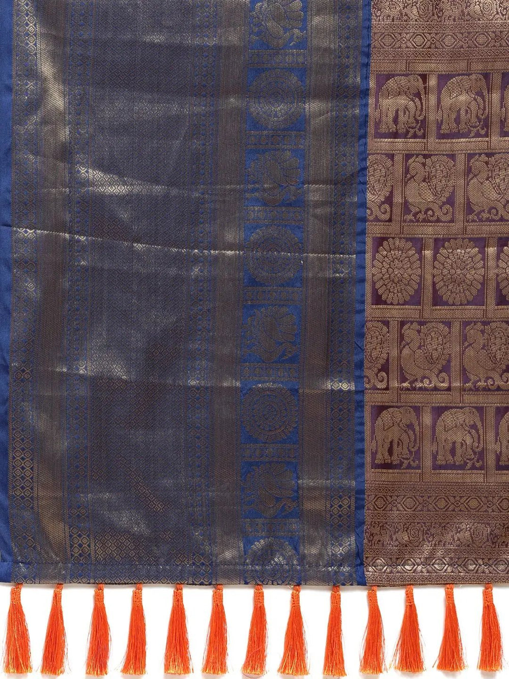 Buy Exclusive Banarasi Polka Dots Pattu Saree | Vastranand