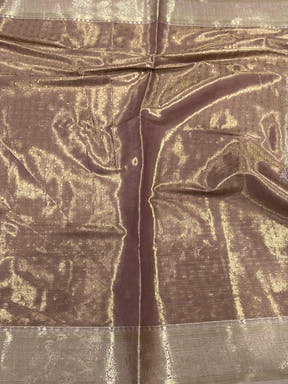 Brown Soft Kanjivaram Silk Saree